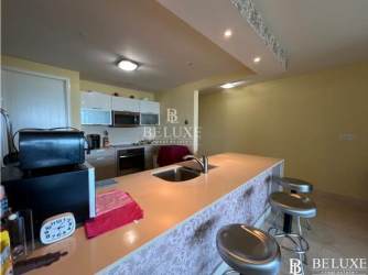 Bedroom with large windows, ample light and ocean views in PH Casa Bonita Veracruz Panama