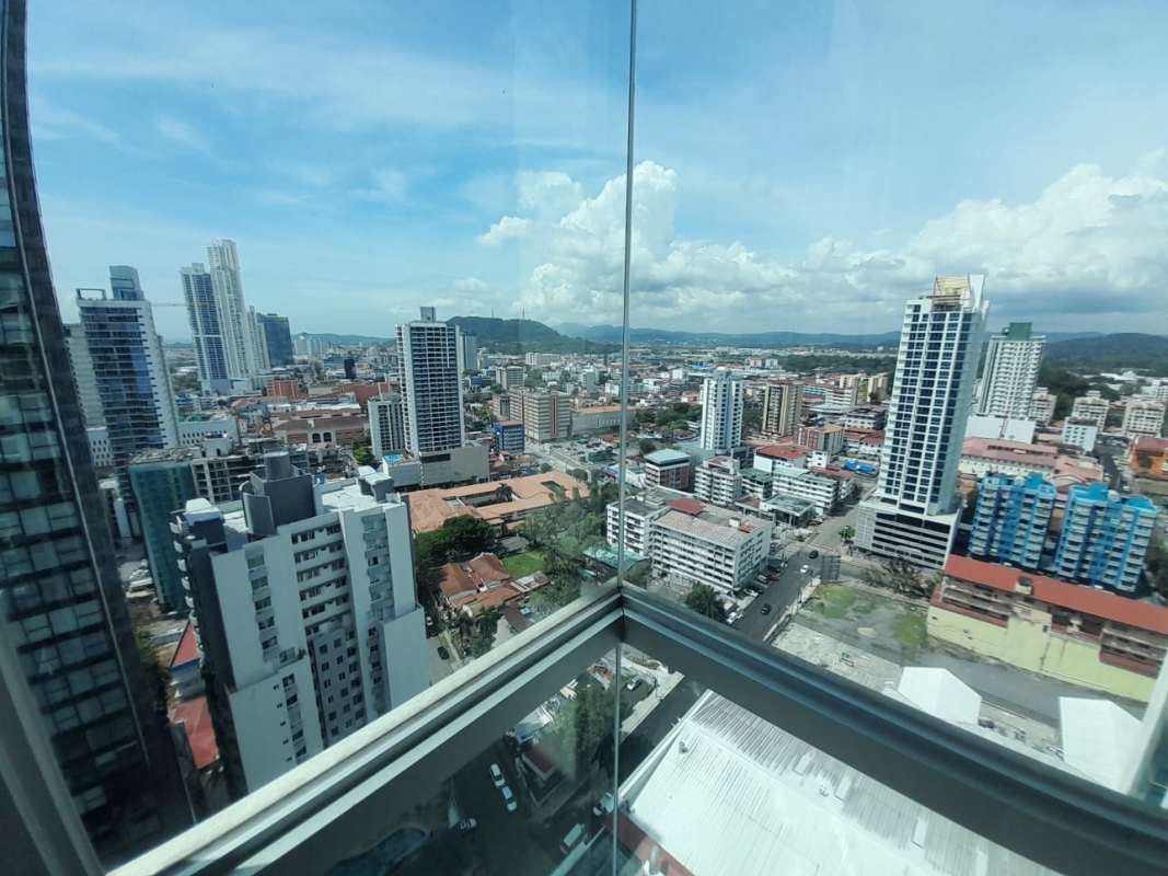 Modern kitchen with granite countertops quality cabinetry at PH Belle View Tower Panama City