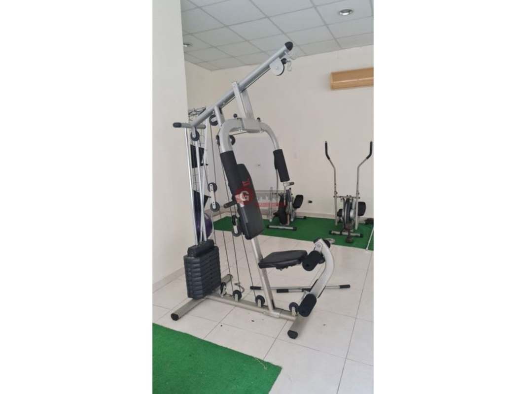 Fully equipped gym with cardio and strength machines in PH El Marquez Panama City