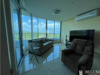 Elegant lobby entrance with Greco-Mediterranean design in PH Casa Bonita Playa Bonita Village Panama