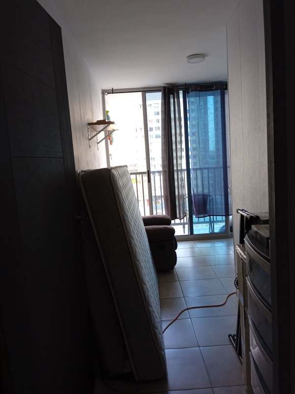 Private room with sliding glass door to balcony in PH Alai Carrasquilla Panama City