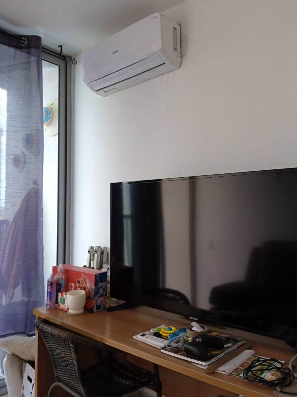 Living area and balcony view in PH Alai Carrasquilla Panama City