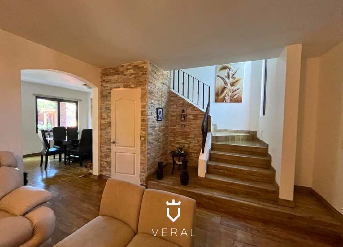 Kitchen with granite countertops furnished duplex house in Versalles Costa Sur for rent Panama City