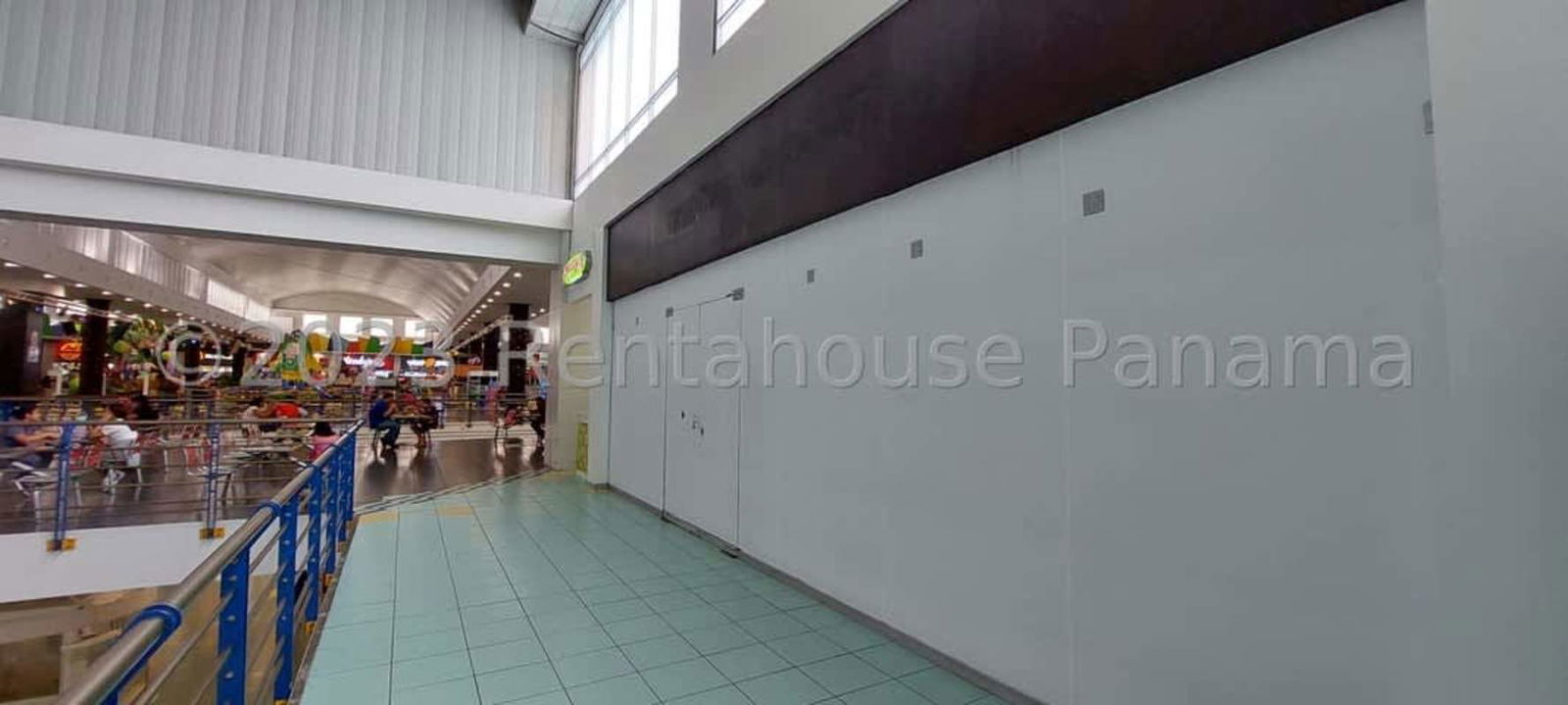 Interior retail storefront next to food court Albrook Mall Panama