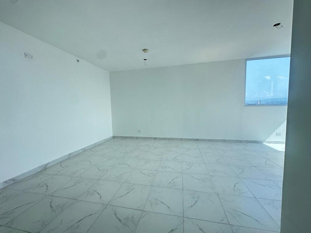 Modern building lobby sofa seating natural light PH Via Centenario Panama City