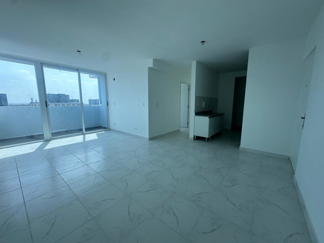 Bright bedroom split AC built-in wardrobe new apartment PH Via Centenario Panama