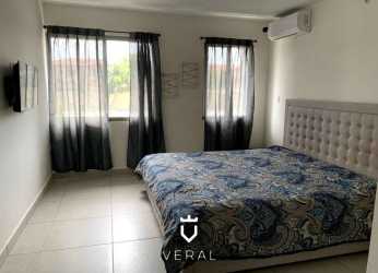 Spacious master bedroom, large window, modern finish in PH Midrise Panama Pacifico