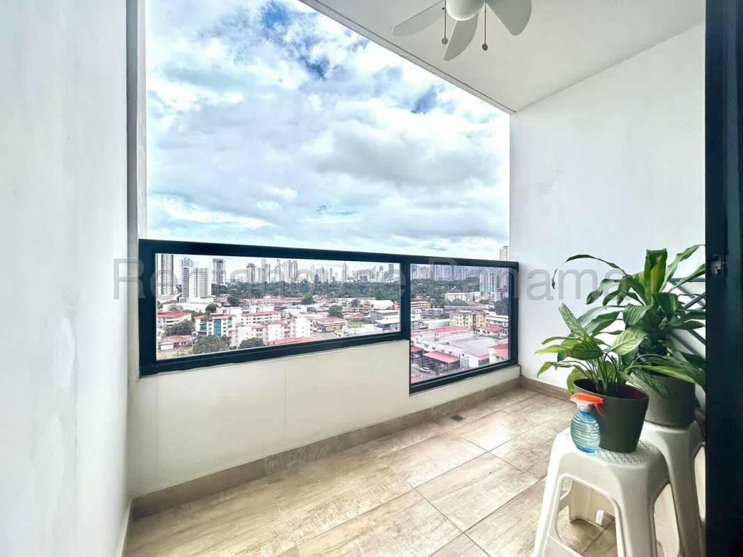 Outdoor pool with sundeck at Parque Lefevre Residences Panama rental