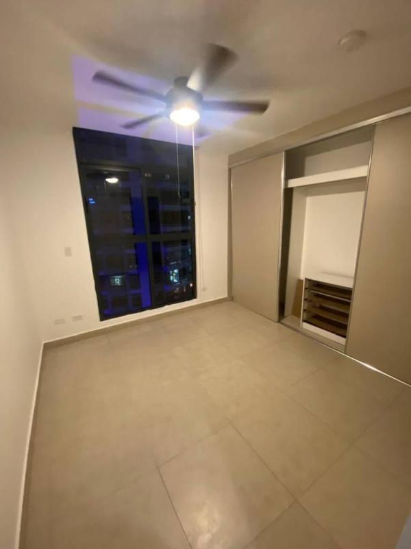 Spacious bedroom with AC, closet, large window, city view at PH Cranc Tower, El Cangrejo Panama