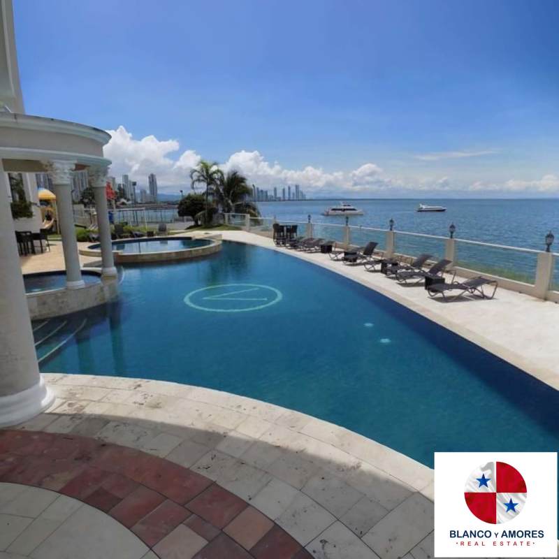 Spacious granite kitchen with quality appliances and ocean views Punta Pacifica Trump Tower