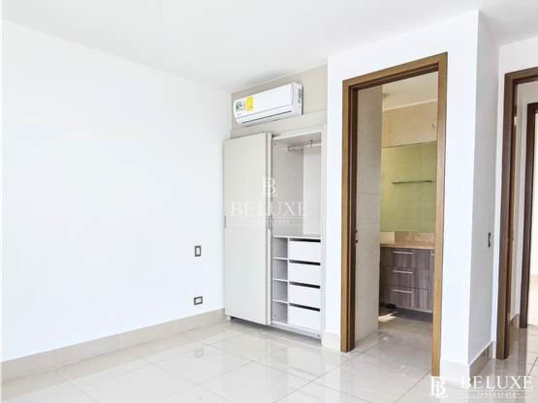 Modern bathroom with shower enclosure and vanity PH Bali Costa del Este Panama