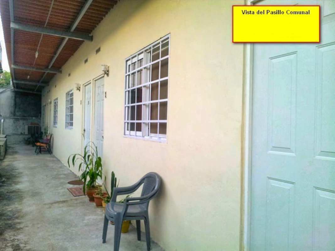 Corridor area leading to multiple apartment entrances Villa Lucre Panama