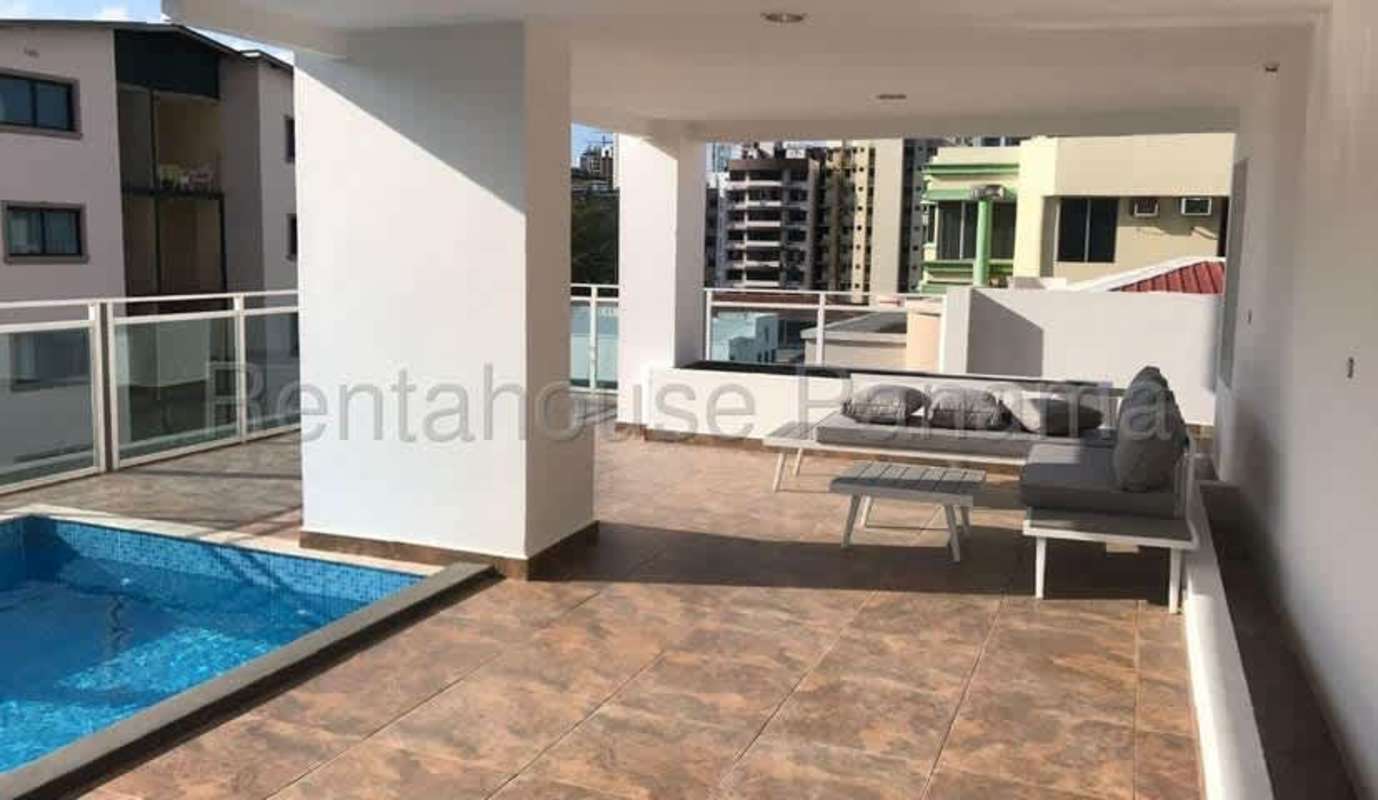 Modern kitchen with granite countertops and complete appliances PH Red Point San Francisco