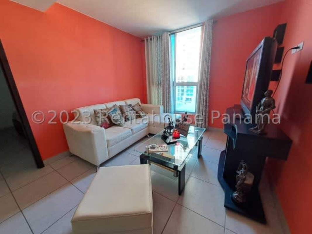 Apartment living space with balcony view PH Vía España Vista Hermosa Panama