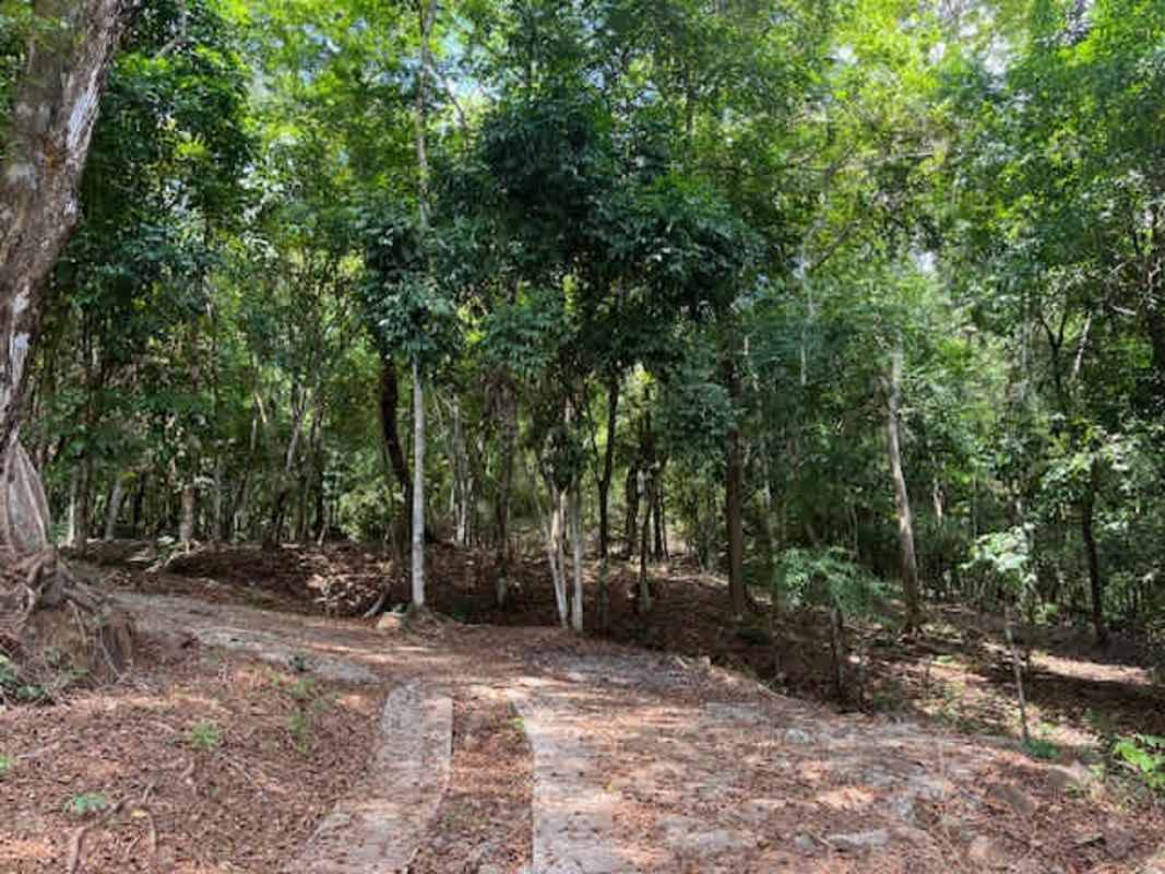 Mountain landscape panoramic view from large development land in Pacora Panama