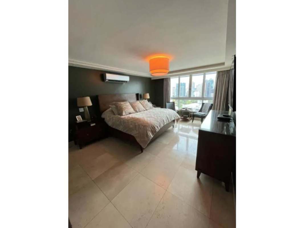 Dining room with natural light and modern design PH Sol Marina Marbella Panama