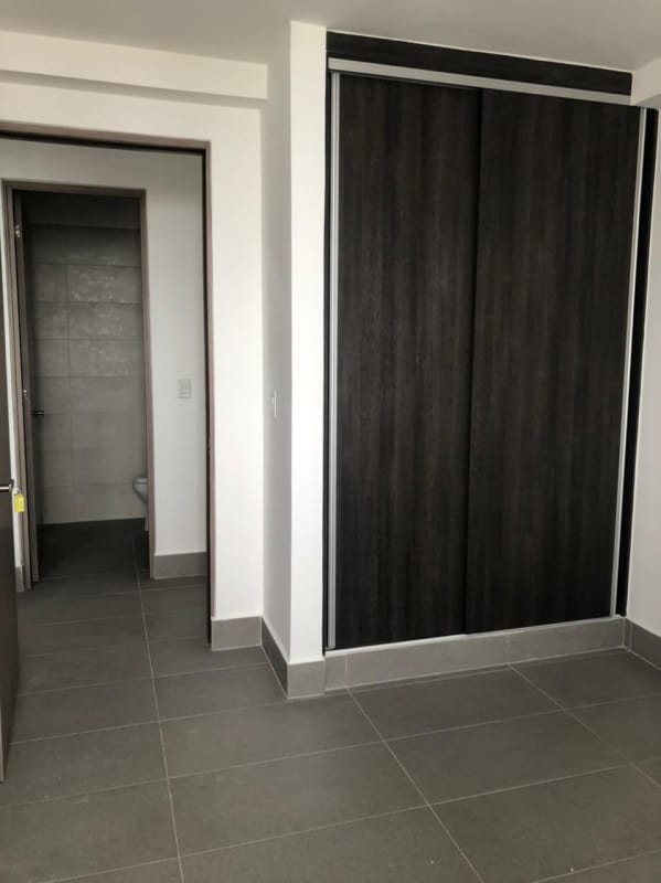 Spacious kitchen dining area with skyline views in PH Loma Vista Tower for rent Panama City