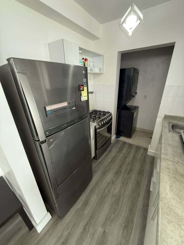 Private balcony with panoramic view city skyline, ocean glimpse in PH Vista Hermosa Tower Obarrio Panama