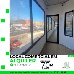 Bright interior of a commercial office or retail space with tiled flooring in Penonomé Panama