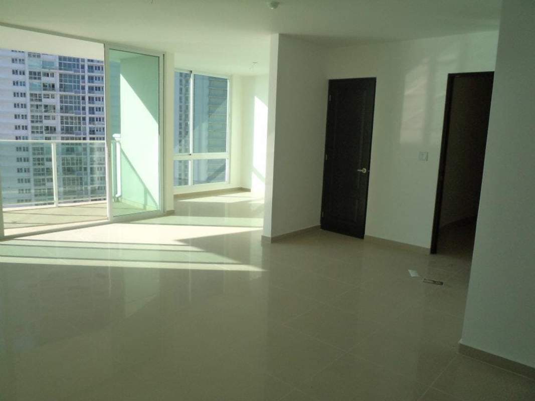 Wood cabinetry kitchen with granite countertops, double oven PH Ocean Drive Punta Pacifica Panama