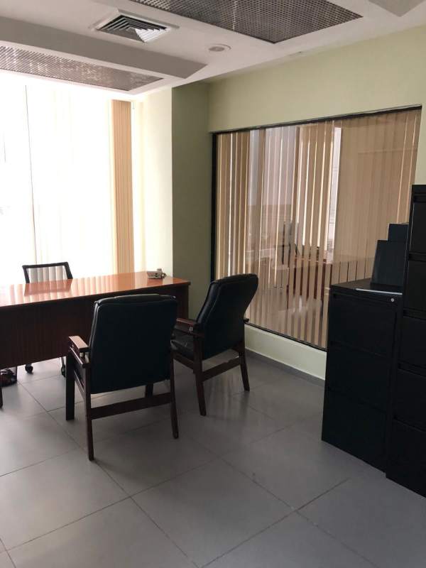 Interior of furnished corporate office in PH Omega Obarrio Panama