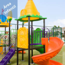 Modern gated entrance with security booth and landscaped greenery in Costa Verde Panama