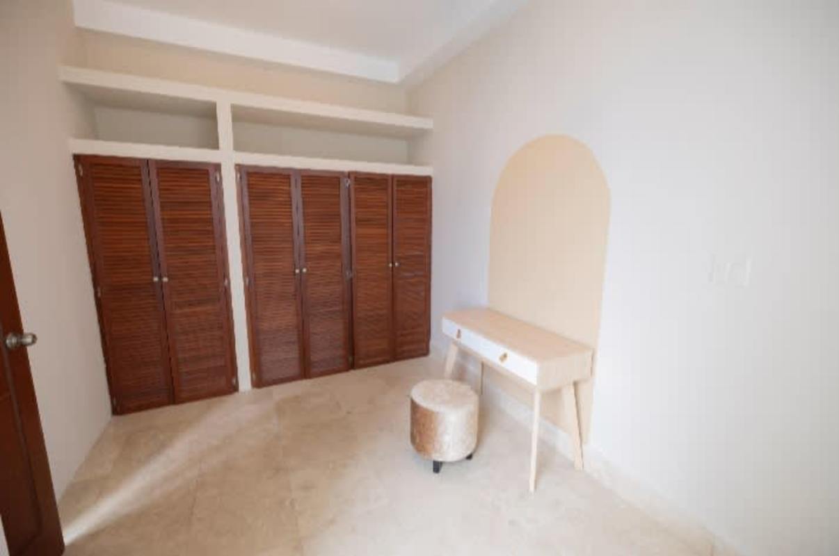 Elegant bathroom with glass shower and modern fixtures PH Oceanaire Panama City