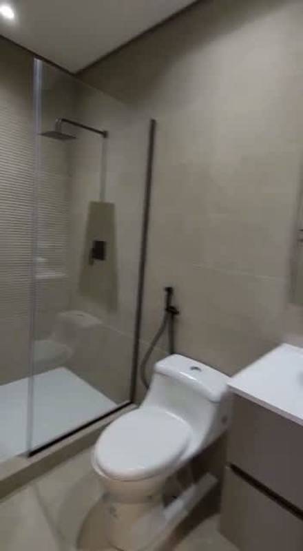 Spacious open layout kitchen with contemporary cabinetry PH Costa View Tower Costa del Este Panama City