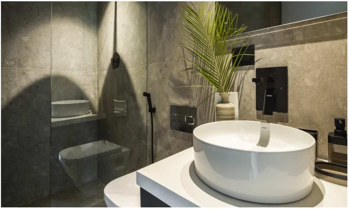 Modern duplex apartment with tall windows overlooking ocean PH Loft Coco del Mar Panama