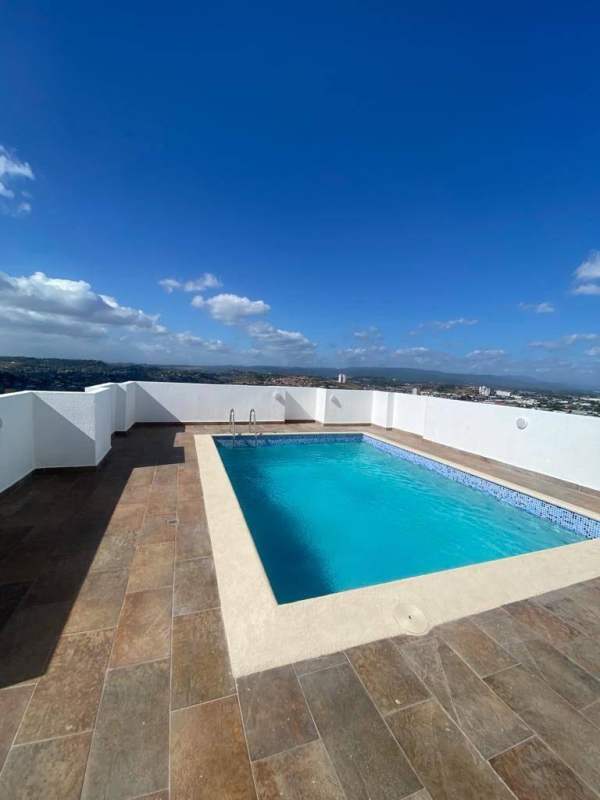 Office area with balcony and skyline views in PH Río Abajo Panama