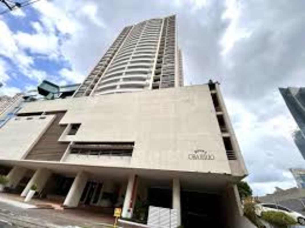 High-rise building facade with balconies PH Brisas de Obarrio Obarrio Panama