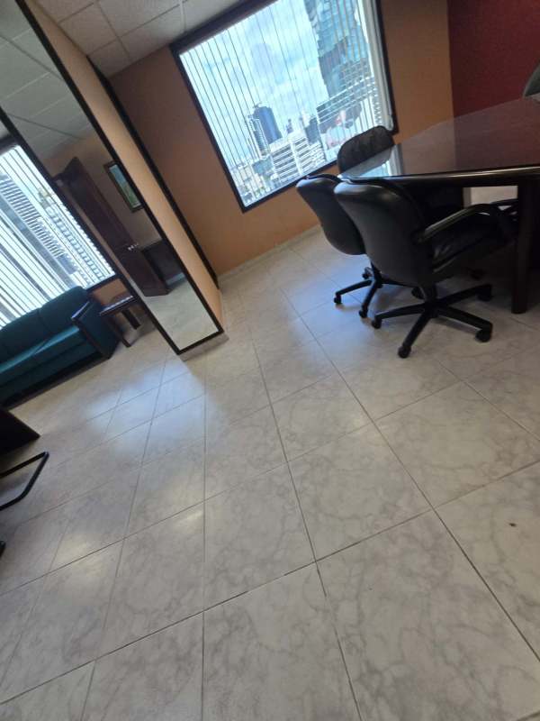 Private executive office room with meeting table in WTC Panama, Marbella