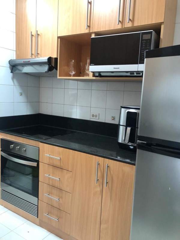 Dining space near window skyline view PH Marbella Panama