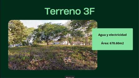 Green land parcel view in Torolandia Barrio Balboa with infrastructure