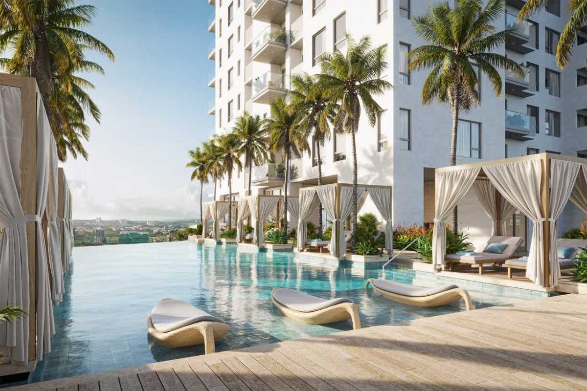 Indoor creative kids’ play area with colorful seating and whimsical decor in PH Ocean House