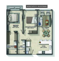 Apartment for Sale in El Cangrejo - 2 bedrooms