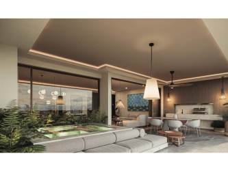 Master bedroom with oceanview terrace and luxury finishes in Buenaventura Panama