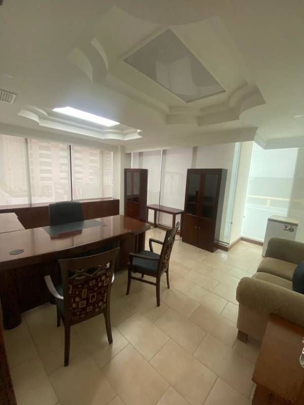 Private office room fully furnished with large window city views for rent Panama City