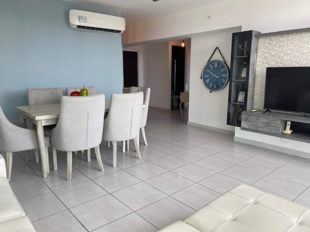 Modern bathroom with walk-in shower granite counter Panama City rental