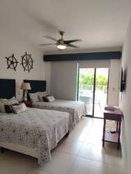 Secondary bedroom in luxury beachfront apartment CasaMar Resort Panama