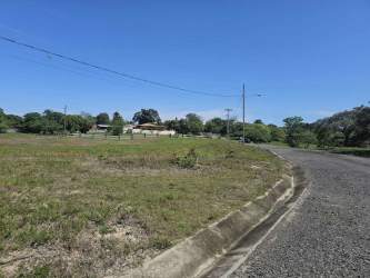 Corner residential development lot with paved road access at Coronado Beach Estates Panama