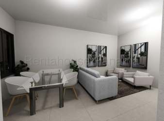 Balcony corridors exterior of 10-unit apartment building in Zona Libre Colon Panama