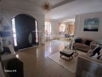 Spacious open-plan living and dining area with tiles, large windows Urbanización El Vigía Chitré Panama