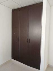 Bedroom space white walls tile floor closet Ventanas al Mar house for sale