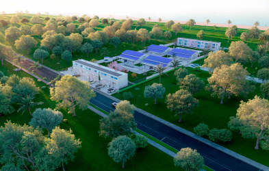 Spacious private garden with terrace and two parking spaces in Punta Chame house Panama