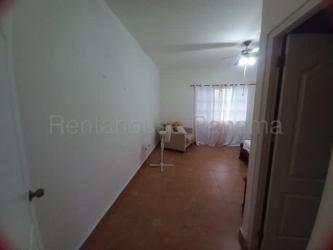 Traditional bathroom with tiled shower enclosure granite countertop and modern finishes in Coronado Panama beach villa