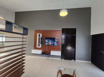 Master bedroom Costa Verde house for rent with split AC and ceramic tiles Panama Oeste