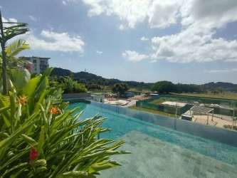 Lobby and entrance area of PH Centriqo Panama Pacifico with modern design