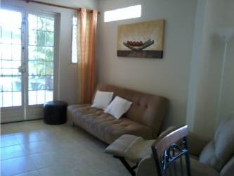 Bedroom with air conditioner, closet and full furniture in house near Circunvalación Chitré Panama