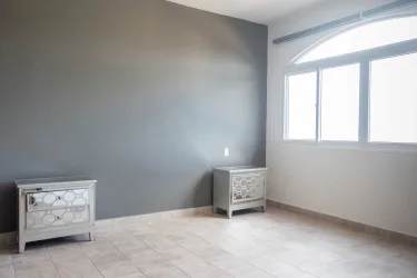 Children's playground equipment with colorful slides in Tucán Country Panama Pacifico